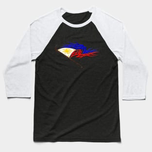 Philippine Tribal Flag Baseball T-Shirt